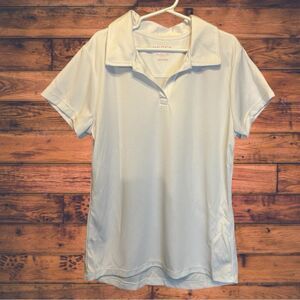 5 for $25🔥Nautica School Uniform White Polo Dress Shirt Girls XL (16)